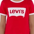 thumbnail image 2 of Levi's Toddler Girls' Short Sleeve Batwing T-Shirt, Sizes 2T-4T, 2 of 5