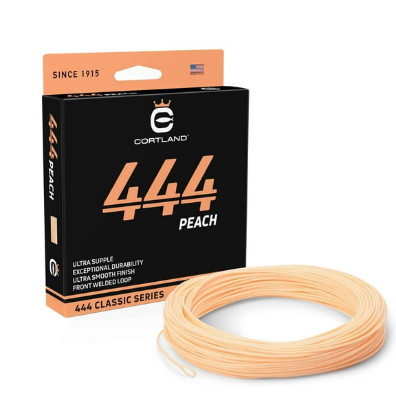 CORTLAND 444 Peach Double Taper 90FT DT2F Fly Fishing