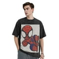 thumbnail image 2 of Spider-Man 230g Vintage Washed Drop Shoulder T-Shirt - Iron On, 2 of 7
