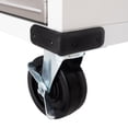 thumbnail image 6 of Seville Classics UltraHD Steel Body Lockable Storage Filing Cabinet Organizer Locker Shelving Unit 36" W x 18" D x 72" H, White, 6 of 10