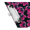 thumbnail image 2 of Inkdotpot Decorative Clipboard Letter Size Clipboard with Low Profile Clip,Retractable Key Hole for Hanging Paperboard for Office School w/ Free Marker & Eraser,Floral-9x12.5 Inch, 2 of 9