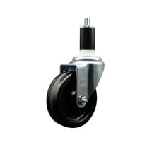 4 Inch Phenolic Wheel Swivel 1-3/8 Inch Expanding Stem Caster SCC