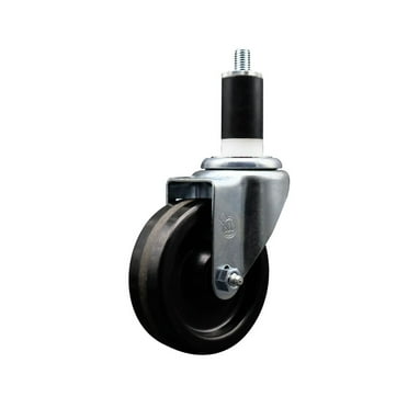 4 Inch Phenolic Wheel Swivel 1-3/8 Inch Expanding Stem Caster SCC