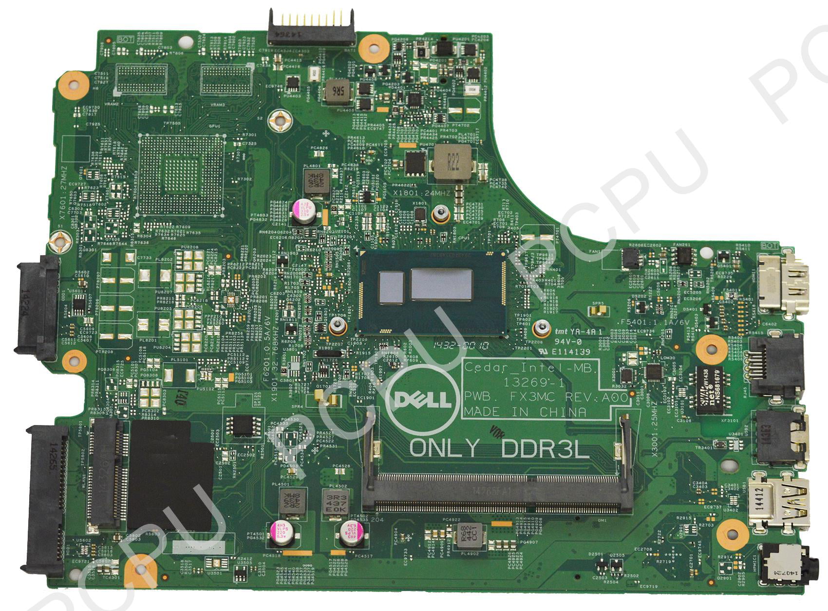 motherboard for dell inspiron laptop