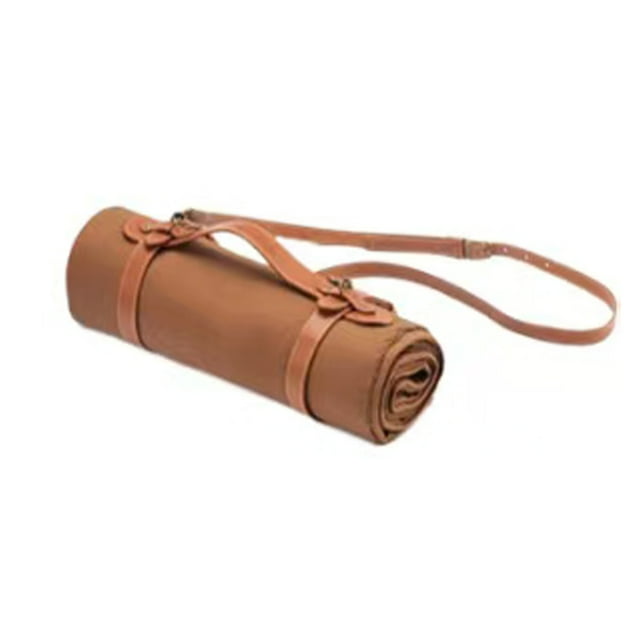 Advancent Esterilla de picnic extragrande para parque, playa, camping, manta de playa, esterillas de picnic, manta de picnic extragrande Kits de desorden para acampar caramelo Incluye cinturón largo