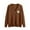Brown, variant on Erwazi Women's V Neck Cardigan Sweaters Floral Printed Long Sleeve Fall Fashion Knit Tops Casual Outerwear Sweater Clothes