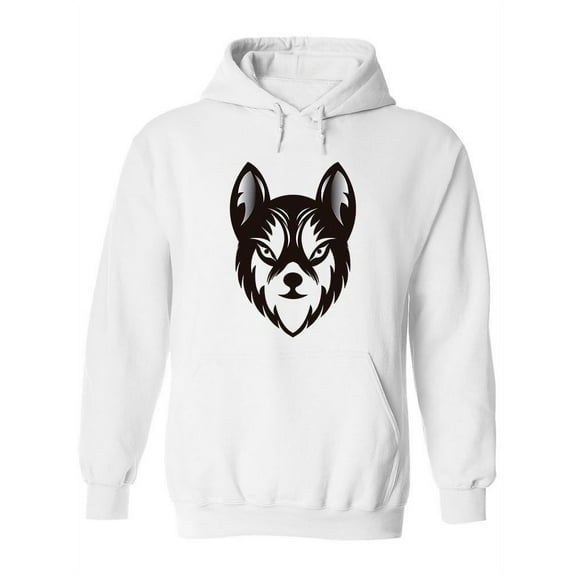 Tribal Wolf Design Hoodie Women -Image by Shutterstock, Female Small