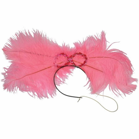 Pink Dance Hall Deluxe Headpiece Adult Halloween Accessory