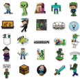 thumbnail image 4 of zhangqiuzhi Minecraft Adventure Game Cartoon Stickers 100 Pieces Waterproof Graffiti, 4 of 5