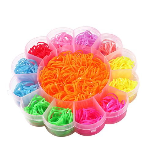 mini colored rubber bands