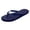 Dark Blue, variant on Mens Lightweight Flip Flops Slides Thong Sandals Comfortable Non Slip Shower Shoes for Pool Beach Outdoor Gray Size10