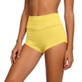 thumbnail image 6 of Bovxnpu Women's Athletic Shorts Dance Short Sporty Shorts Gym Workout Shorts Hot Shorts Women's High Waist Cutout Yoga Shorts Stretchy Workout Yoga Shorts Multiple Colors, 6 of 7