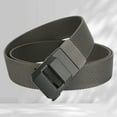 thumbnail image 2 of Men's Automatic Buckle Nylon Business Casual Belt with Elastic Waistband and Peplum Design for Everyday Wear, 2 of 6