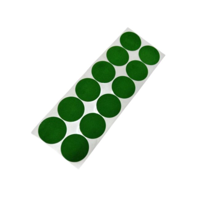 Siruishop Patchs de Réparation en Tissu de Billard Entretien Réparation Autocollants de Marqueur de Table de Billard 6 cm Rond