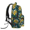 thumbnail image 3 of Pofeuu Sunflowers Print Backpack for Men and Women - Basic Bookbag Casual Daypack Backpacks for College Work Travel-One Size, 3 of 5