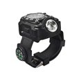 thumbnail image 2 of LED Torch Wrist Light Watch with Compass for Outdoor Use Multifunctional ABS Black 3.5 x 1.5 x 0.5 Inches, 2 of 4