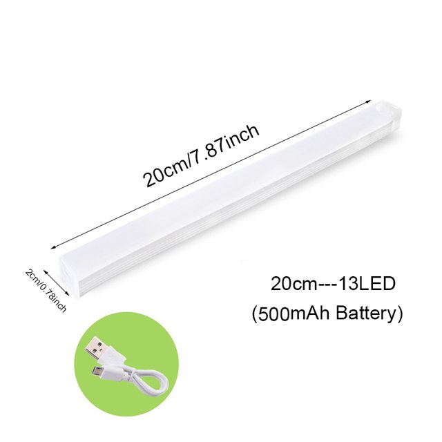 2025 Luz LED nocturna inalámbrica con Sensor de movimiento, lámpara de noche para armario, cocina, dormitorio, Detector, luz de fondo para armario y escalera