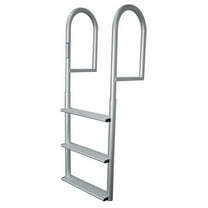 4-Step Stationary Dock Ladder - Anodized Aluminum