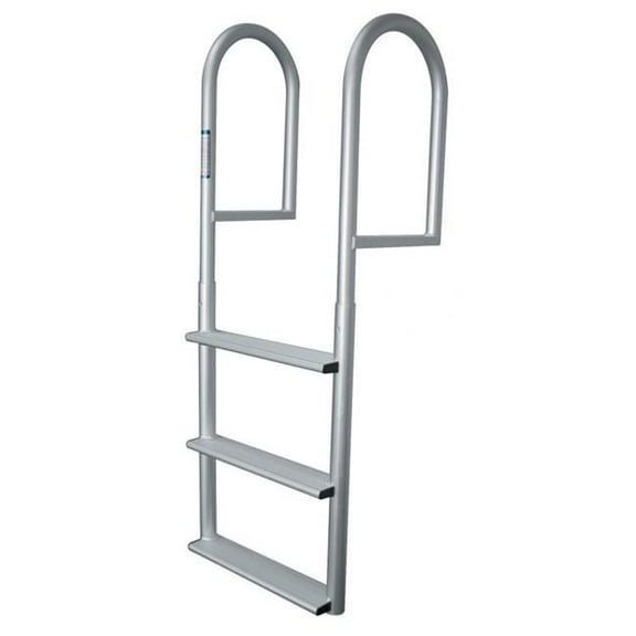 4-Step Stationary Dock Ladder - Anodized Aluminum