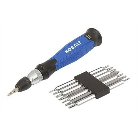 Kobalt 12-in-1 Double Drive 3-1/2-in Multi-Bit Screwdriver Set