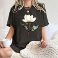 thumbnail image 7 of Mifsaly Oversized Graphic Tees for Women Magnolia Floral Print Cotton T-Shirts Crewneck Short Sleeve Summer Tops Lightweight Breathable Casual Daily Loose Fit Shirts 2026 XXL, 7 of 7