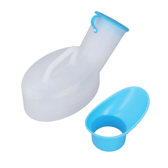 Urinal Bottle, Spill Proof Large Capacity Leakproof Portable Pee Bottle for Male Female Travel Hospital