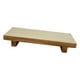 thumbnail image 2 of Bandeja de jabón con pedestal de madera para encimera de cocina, boda, fiesta, estilo rústico. Madera maciza, 2 of 9