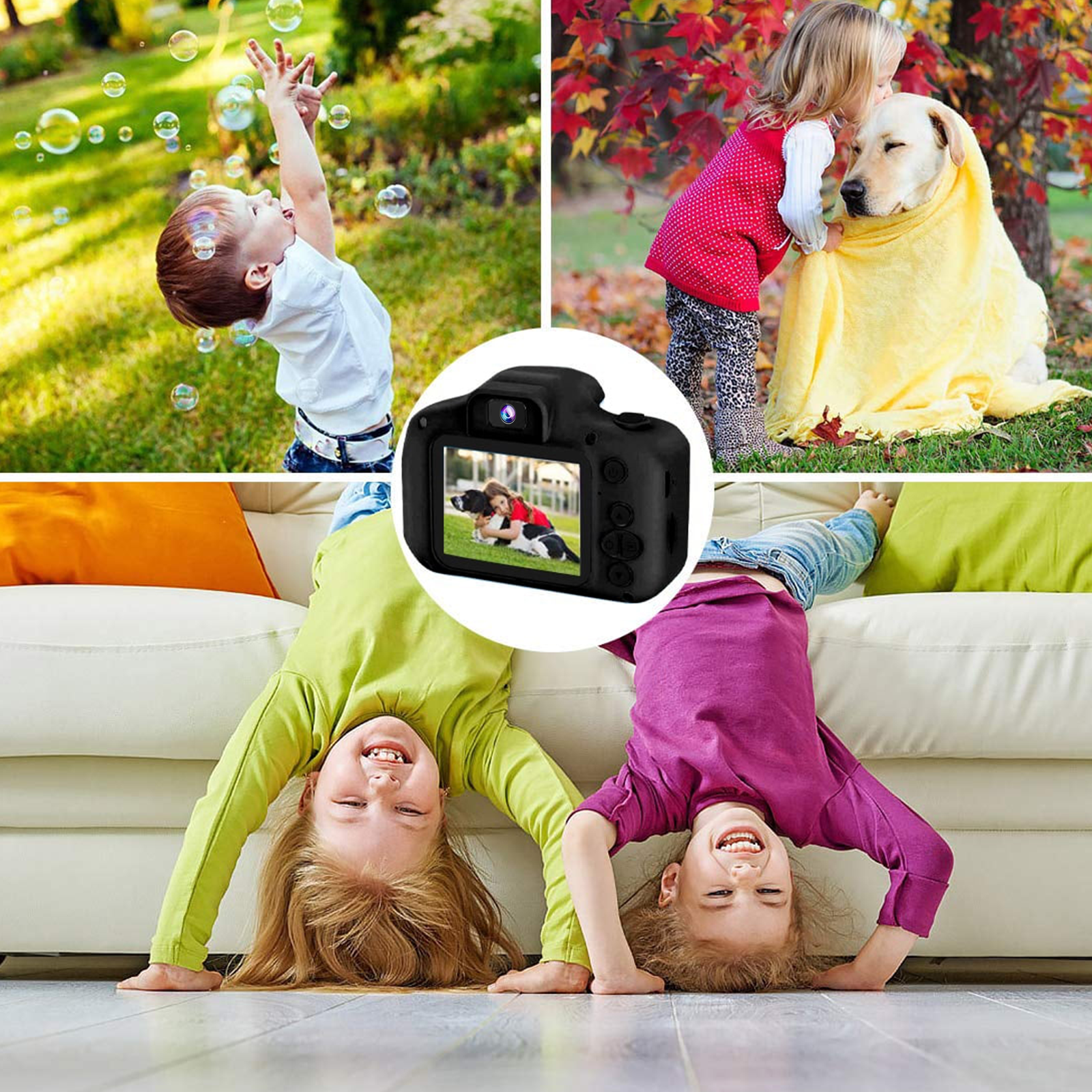 PayUSD Kids Camera 1080P Black Age 3-10 photo 6