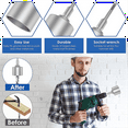 thumbnail image 4 of SDS-Plus T Post Ground Rod Driver, Drill Bit Driver Hammer Converter for Grounding Rods A, 4 of 7