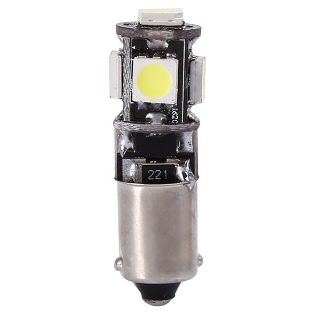 2 piezas Lámpara decodificadora LED kangjianwuwushu para automóvil blanca