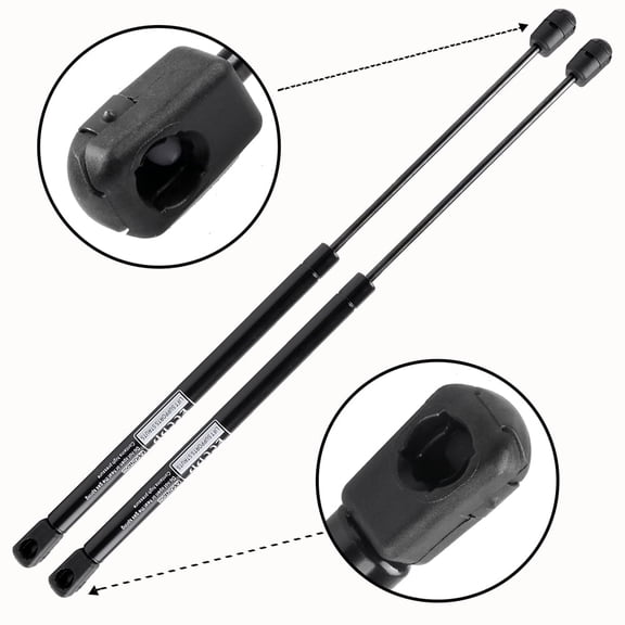 ECCPP Rear left and right Window Glass Lift Support Fit for 2008-2012 for Jeep Liberty Replaces 6382 2pcs