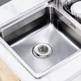thumbnail image 1 of Raindrops 2Pcs Sink Strainers Stainless Steel for Food Catcher Drain Kitchen Use, 1 of 8