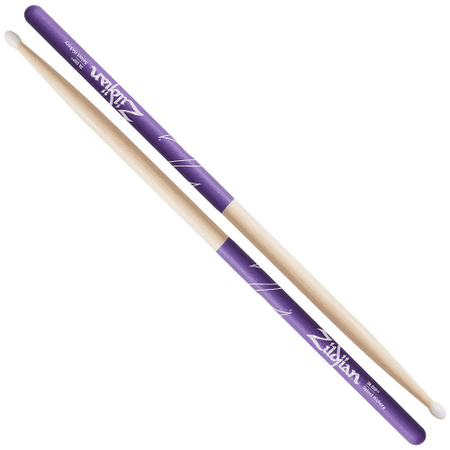 SDB7ANP Zildjian 7A Purple Dip Nylon Tip Drumsticks