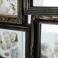 thumbnail image 2 of Crystal Art Gallery Black & Bronze Vintage Style Wall Hanging Decorative Photo Collage Picture Frame - 13.5" x 26", 2 of 6