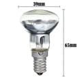 thumbnail image 2 of Lava Lamp Replacement Bulb E14 R39 30W Incandescent Clear Reflector Spot Light Bulbs 5-Pack, 2 of 5