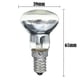 thumbnail image 2 of Lava Lamp Replacement Bulb E14 R39 30W Incandescent Clear Reflector Spot Light Bulbs 5-Pack, 2 of 5