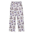 thumbnail image 2 of FORMRS Kids Pajama Pants with Pockets Size 6-8Y Boys Lounge Sleep Bottoms, Purple Halloween Gooses, 2 of 8