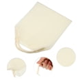 thumbnail image 3 of 1 Pc Toalla Exfoliante Elástica para el Cuerpo Toalla de Ducha para Baño 18.90"x8.07" Beige, 3 of 6