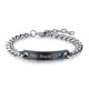 thumbnail image 4 of Regalo para amante, su bella, su bestia, pulseras de pareja de acero inoxidable para mujeres y hombres, conjunto de joyería a juego, 4 of 4