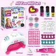 thumbnail image 7 of Beefunni Kids Nail Polish Set, Nail Art Kit for Girls Age 7-12 with Nail Dryer, Nail Kit Kids, Birthday Gift for Kids 3-12 Years Old, 7 of 7