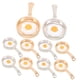 thumbnail image 1 of 20 piezas de dijes en forma de sartén, manualidades, collares, pulseras de huevo, dijes DIY, comida, huevos fritos, joyería, decorar aleación, sartén mini, 1 of 5