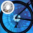 thumbnail image 2 of Bike Wheel Light Smart Manual USB Charging Waterproof Long Endurance Colorful Anti Rust Wheel Hub Lights for Bicycle, 2 of 7