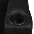 thumbnail image 3 of Supernova Tablet Arm Loveseat- Black/Java, 3 of 7