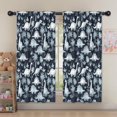 thumbnail image 5 of Blackout Kids Curtains,DarkBlue Dinosaurs Palm Trees Pattern Childrens Insulated Curtains Set Of 2,Bedroom Essentials,Toddler Room Decor 52"x63", 5 of 5