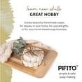 thumbnail image 4 of Pifito Oatmeal Melt and Pour Soap Base (5 lb) │ Bulk Premium 100% Natural Glycerin Soap Base │ Luxurious Soap Making Supplies, 4 of 7