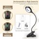thumbnail image 5 of Lámpara de escritorio innovadora con tecnología de ahorro de energía, luz con clip para una iluminación personalizada, cuello ajustable de 360 grados que ofrece una dirección de luz precisa y una, 5 of 5