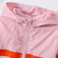 thumbnail image 5 of bbymog Girls Rain Jacket Outdoor Waterproof Long Sleeve Boys Raincoat Hooded Windbreaker Jackets for Girls Fall Clothes for Kids Pink B 4 Years, 5 of 9