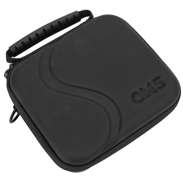 Stabilizer Carrying Case, Portable Stabilizer Case PU Leather Large Capacity Labor Saving With Should Strap For OM 5