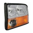 thumbnail image 4 of KarParts360 For GMC Jimmy 1998-2005 Headlight Driver Side | Clear And Amber Lens | Plastic Material | 12.8 Volts Direct Current | With 2 Bulbs | Replacement For 16525783, 16526225, 4 of 5
