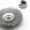 thumbnail image 5 of Brosse métallique pour meuleuse d'angle M14 - 11,4 cm, 5 of 5